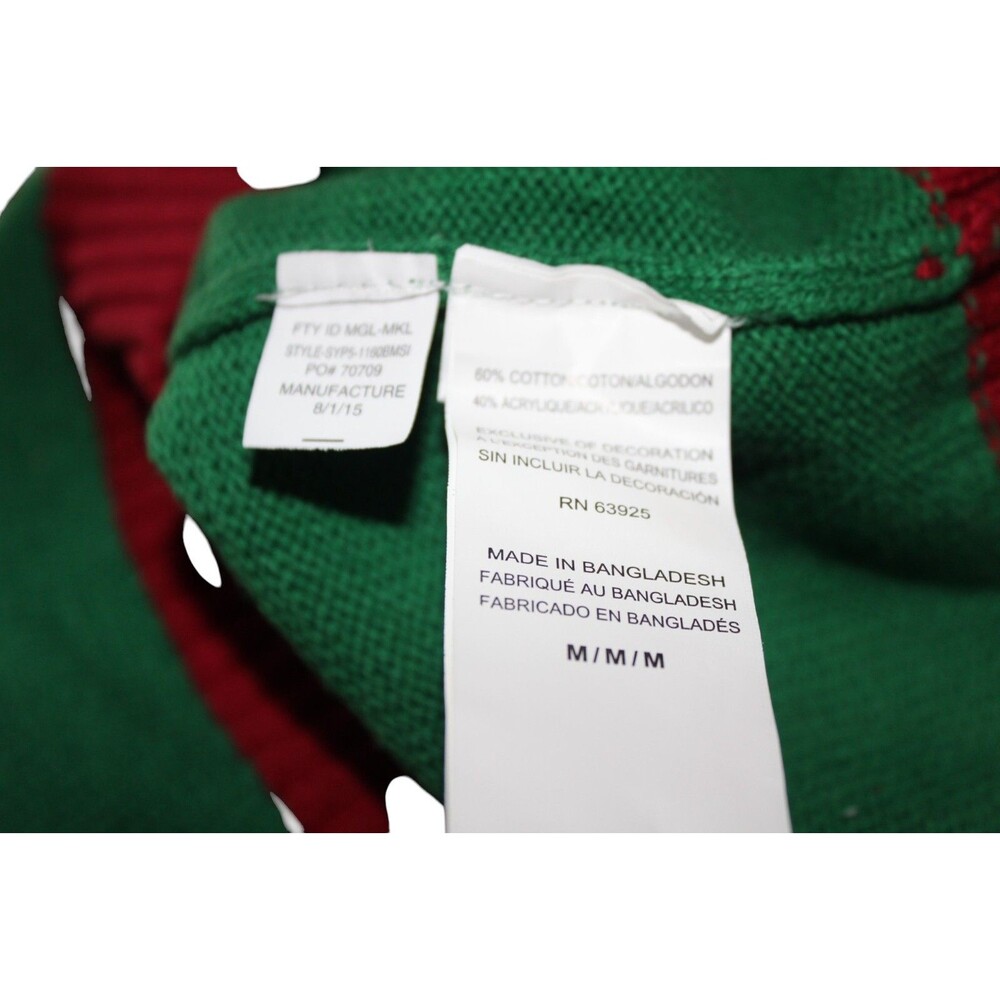 Ugly Christmas Sweater Men's Size M Crew Headless Penguin NWT - Picture 6 of 6
